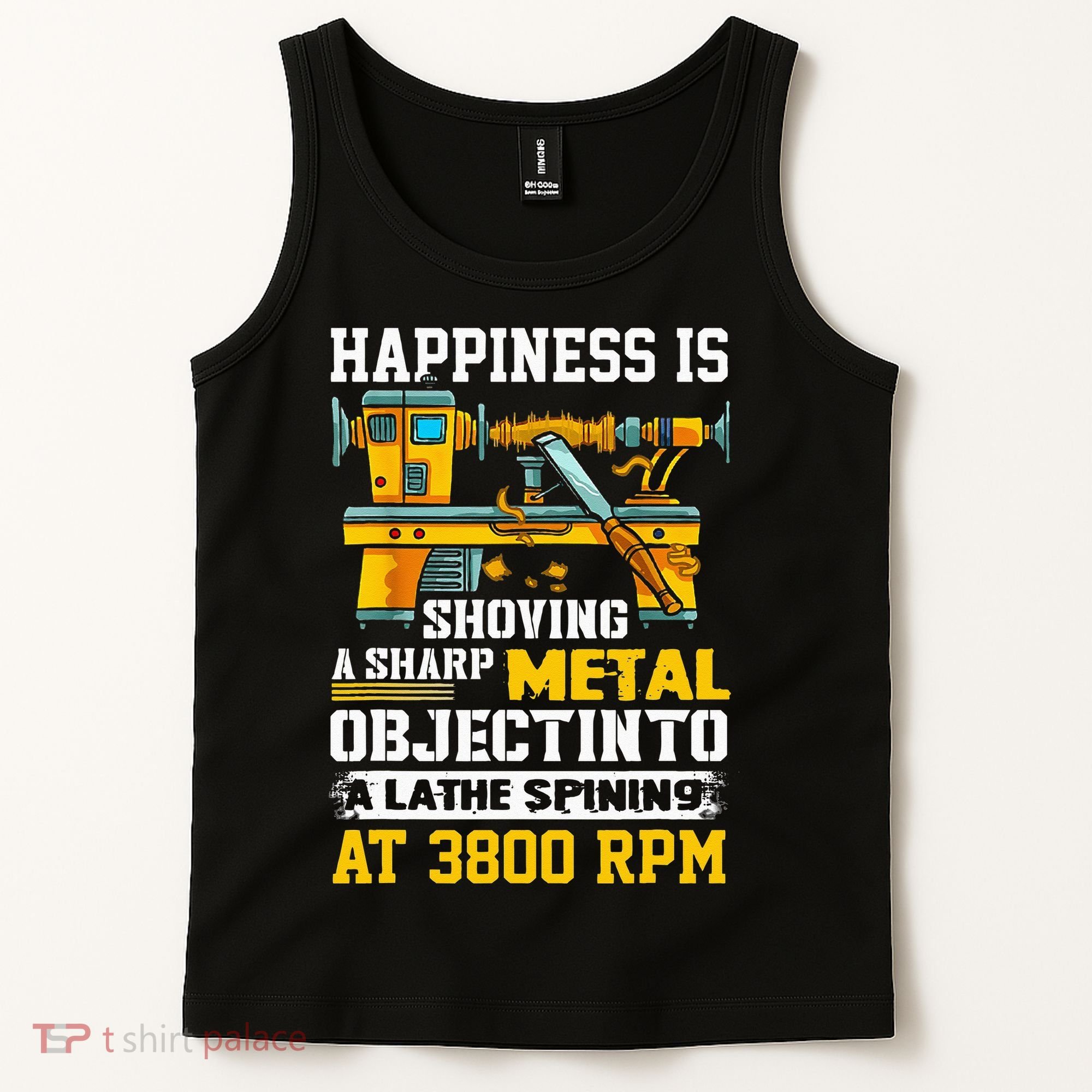 Woodturning Turning For Woodworker Or Carpenter Tank Top
