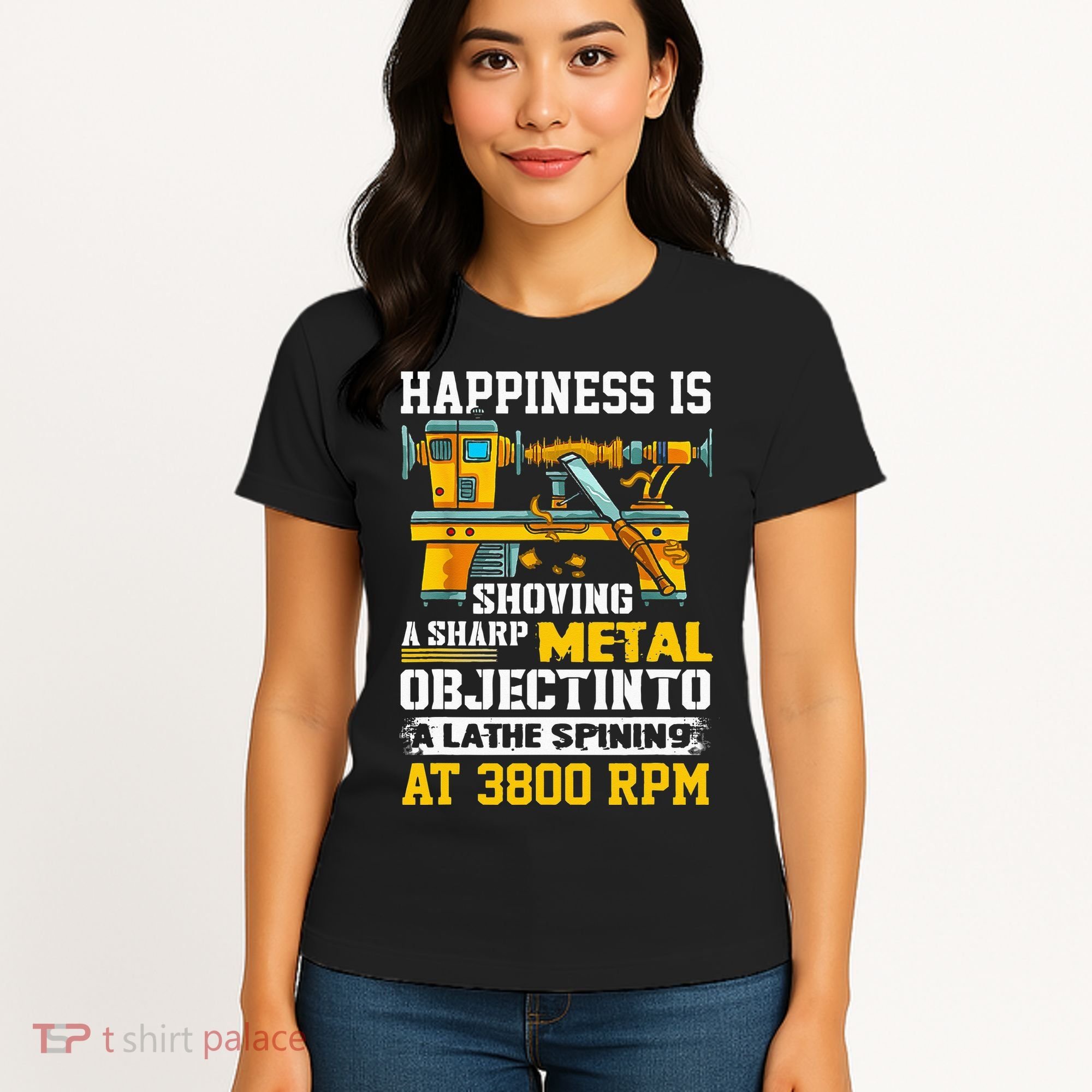 Woodturning Turning For Woodworker Or Carpenter Women's T-Shirt