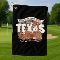 Welcome To Forty Acres Texas Home Of The Golf Towel thumb 1