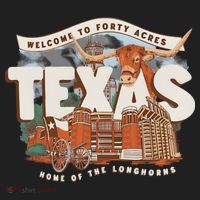 Welcome To Forty Acres Texas Home Of The Golf Towel thumb 3