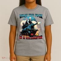 What The Fuck Is A Kilometer Funny George Washington T-Shirt thumb 4