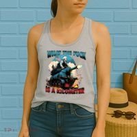 What The Fuck Is A Kilometer Funny George Washington Women's Tank Top thumb 2