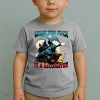 What The Fuck Is A Kilometer Funny George Washington Toddler T-Shirt thumb 2