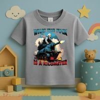 What The Fuck Is A Kilometer Funny George Washington Toddler T-Shirt thumb 3