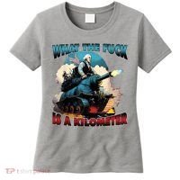 What The Fuck Is A Kilometer Funny George Washington Women's T-Shirt thumb 0