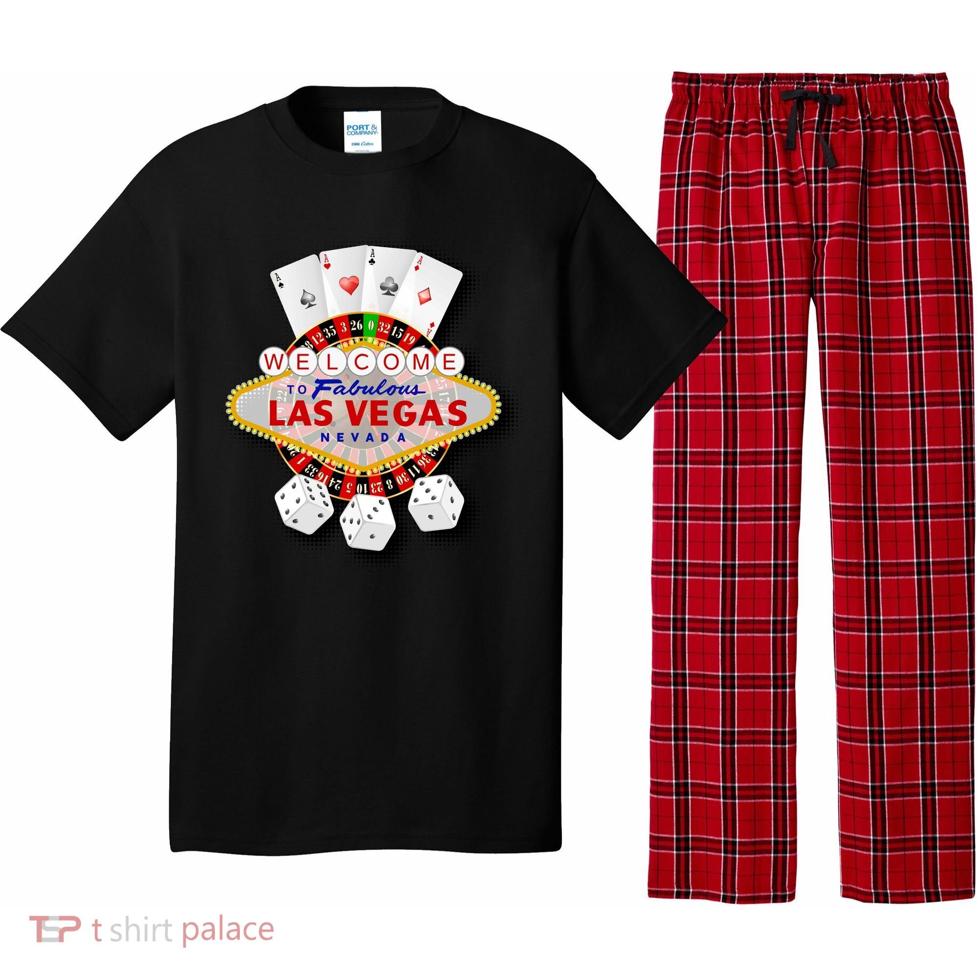 Welcome To Fabulous Las Vegas Pajama Set