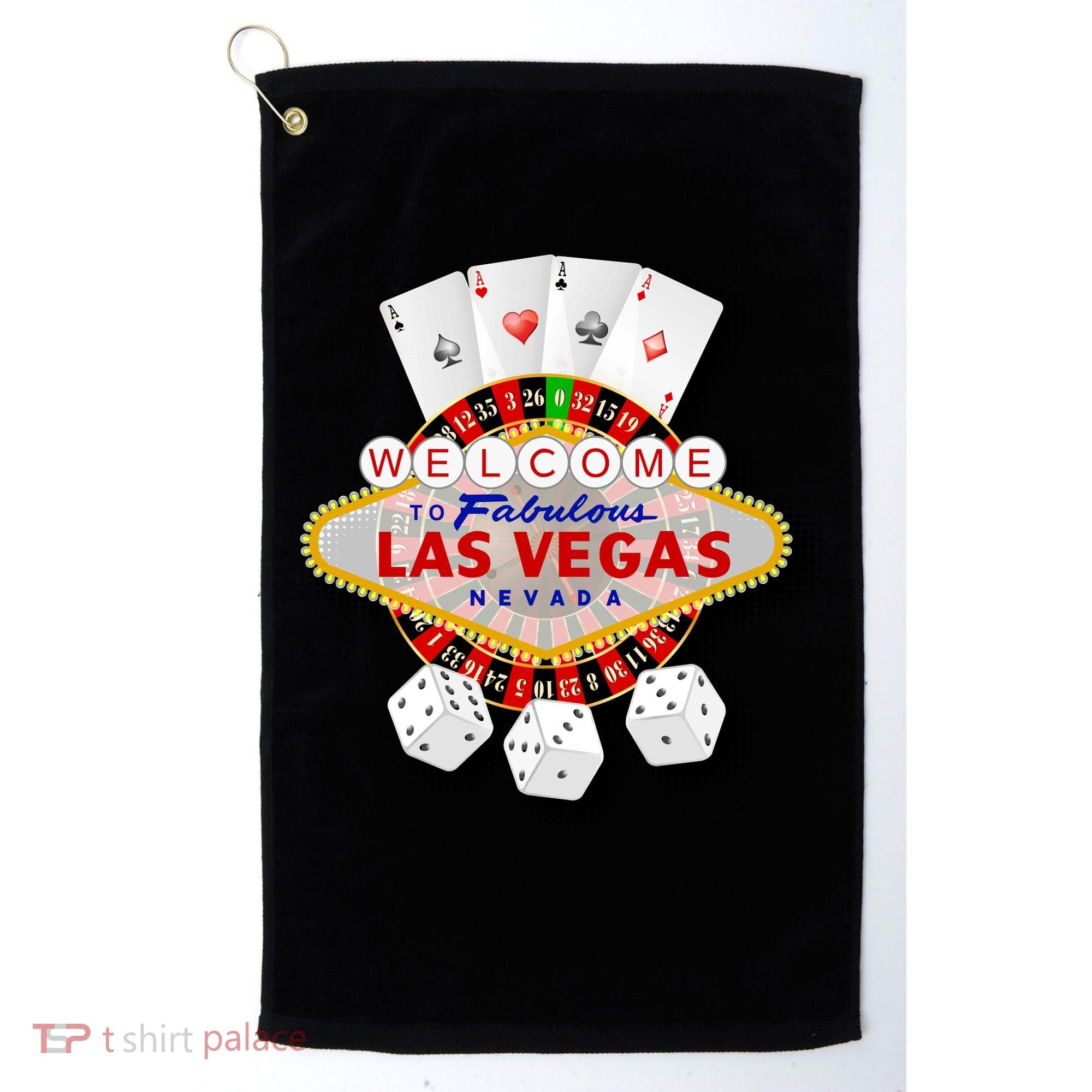 Welcome To Fabulous Las Vegas Golf Towel