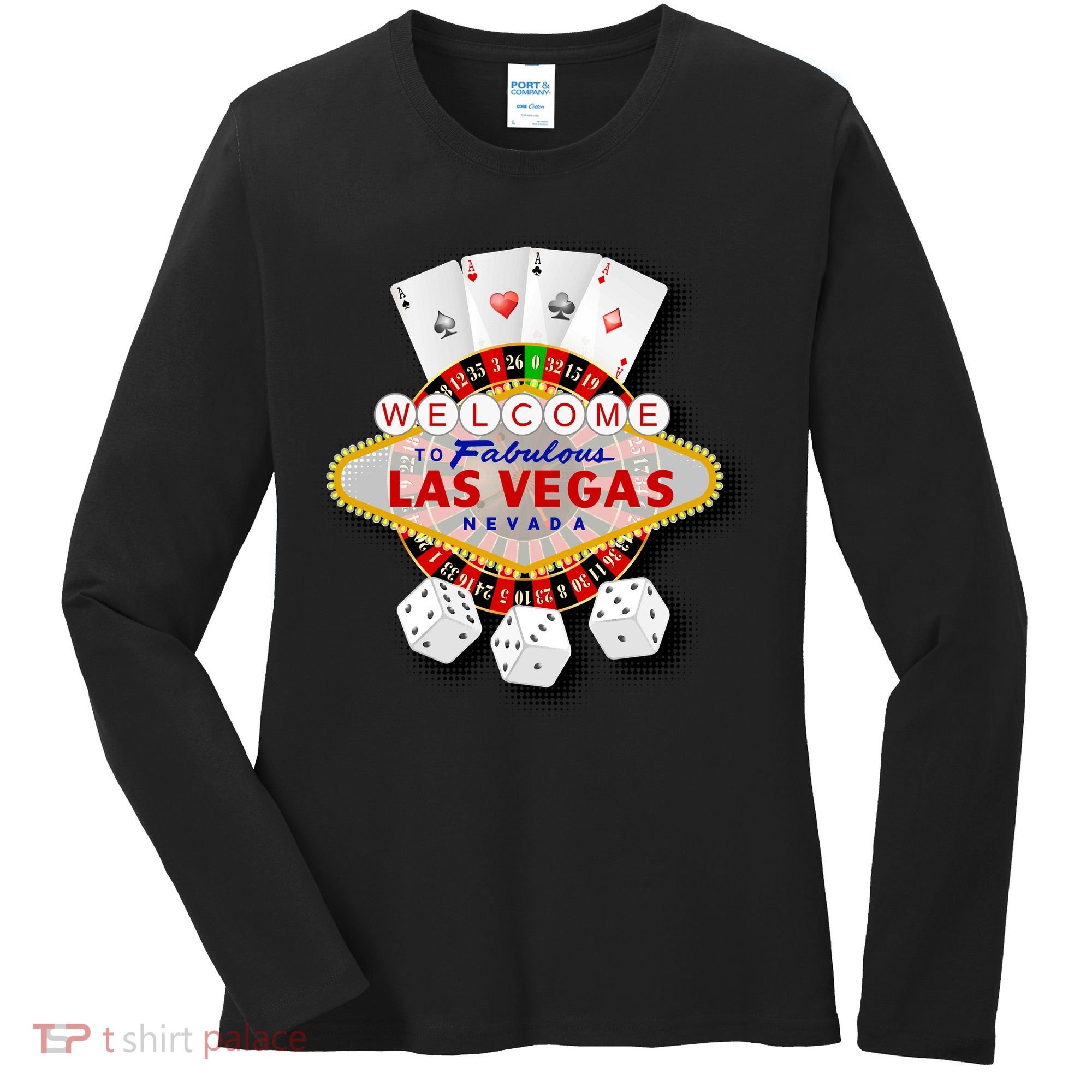Welcome To Fabulous Las Vegas Women's Long Sleeve Shirt