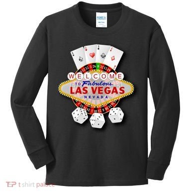 Welcome To Fabulous Las Vegas Kids Long Sleeve Shirt