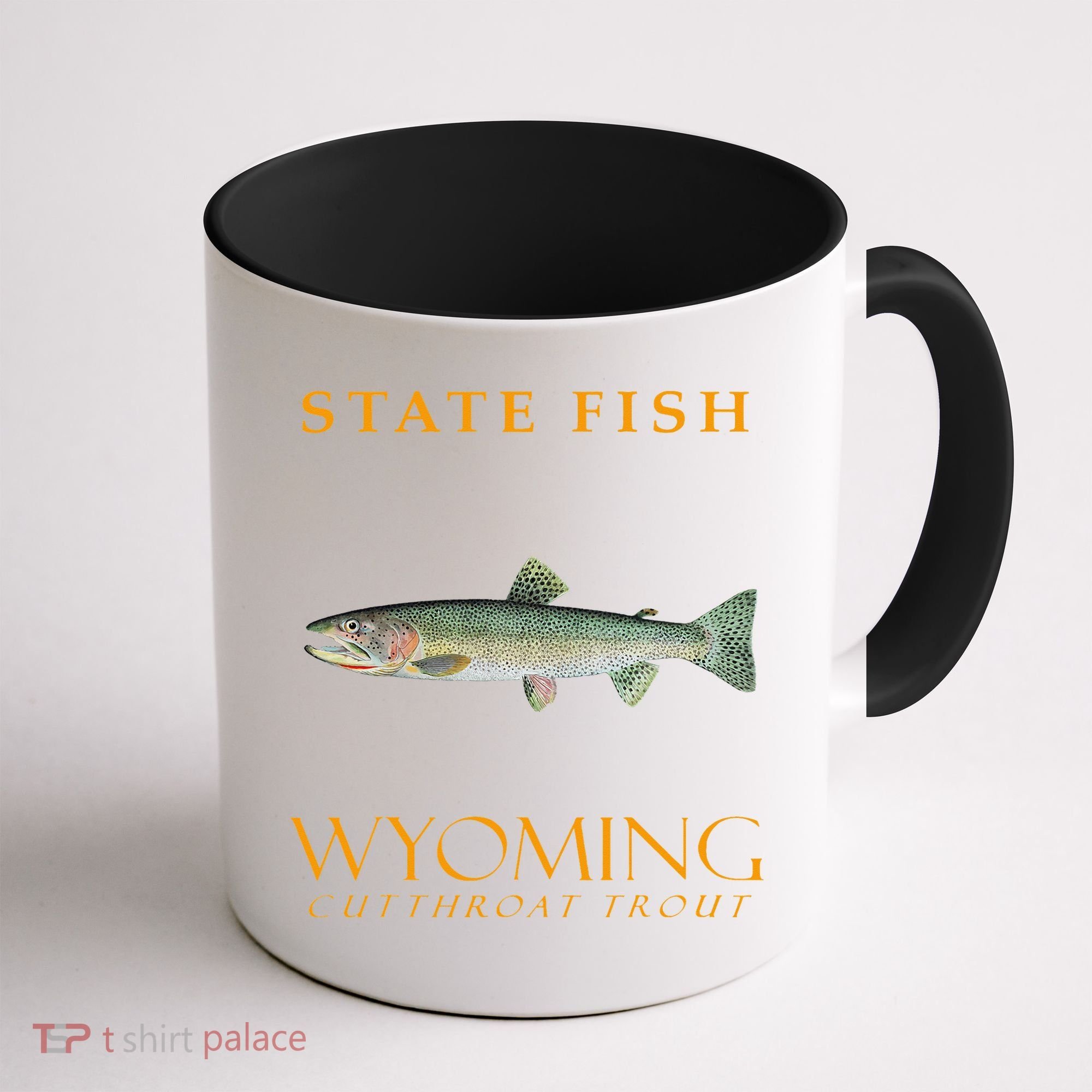 Wyoming Territory Fish The Cutthroat Trout Coffee Mug