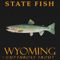Wyoming Territory Fish The Cutthroat Trout Women's Hoodie thumb 2