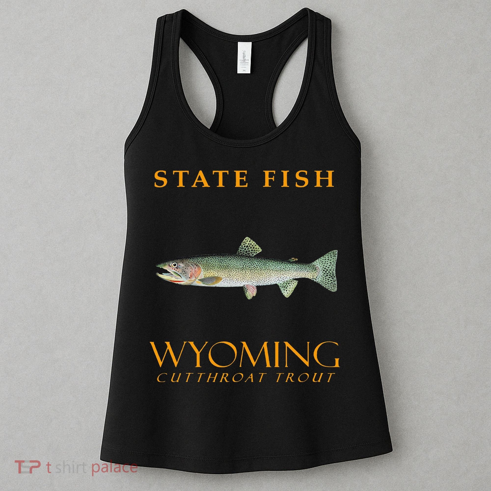 Wyoming Territory Fish The Cutthroat Trout Women's Tank Top