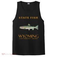 Wyoming Territory Fish The Cutthroat Trout PosiCharge Competitor Tank thumb 0