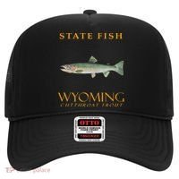 Wyoming Territory Fish The Cutthroat Trout Hat thumb 0