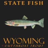 Wyoming Territory Fish The Cutthroat Trout Hat thumb 2