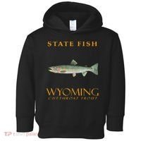 Wyoming Territory Fish The Cutthroat Trout Toddler Hoodie thumb 0