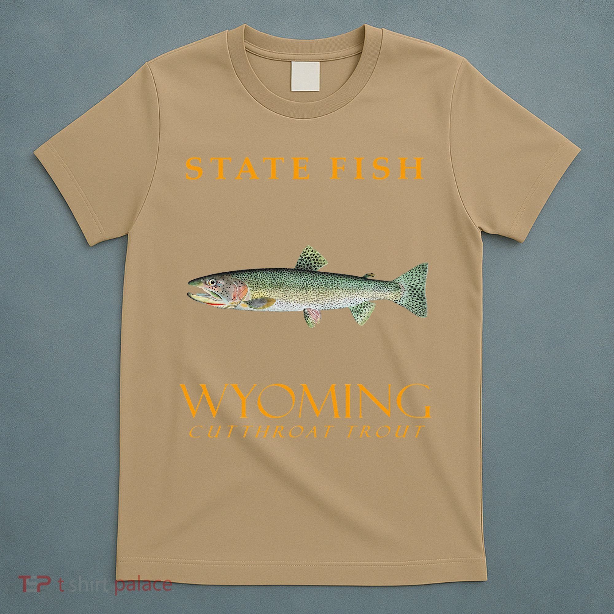 Wyoming Territory Fish The Cutthroat Trout T-Shirt