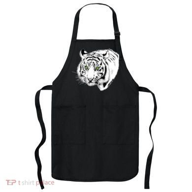 White Tiger Face Apron