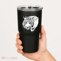 White Tiger Face Tumbler thumb 2