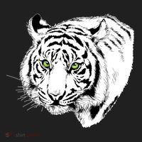 White Tiger Face Tumbler thumb 3