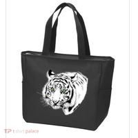White Tiger Face Tote Bag thumb 3