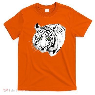 White Tiger Face T-Shirt