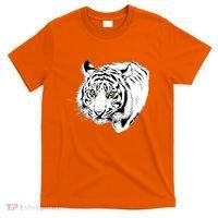 White Tiger Face T-Shirt thumb 0