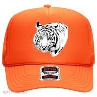 White Tiger Face Hat thumb 0