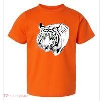 White Tiger Face Toddler T-Shirt thumb 0