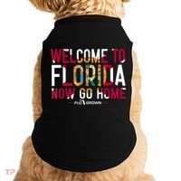 Welcome To Florida Now Go Home Doggie Tank thumb 0