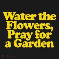 Water The Flowers Pray For A Garden Women's Hoodie thumb 2
