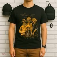 Women The Golden Ghouls Skeleton Bat Halloween Costumes T-Shirt thumb 6