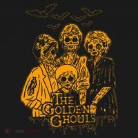 Women The Golden Ghouls Skeleton Bat Halloween Costumes Women's Hoodie thumb 2