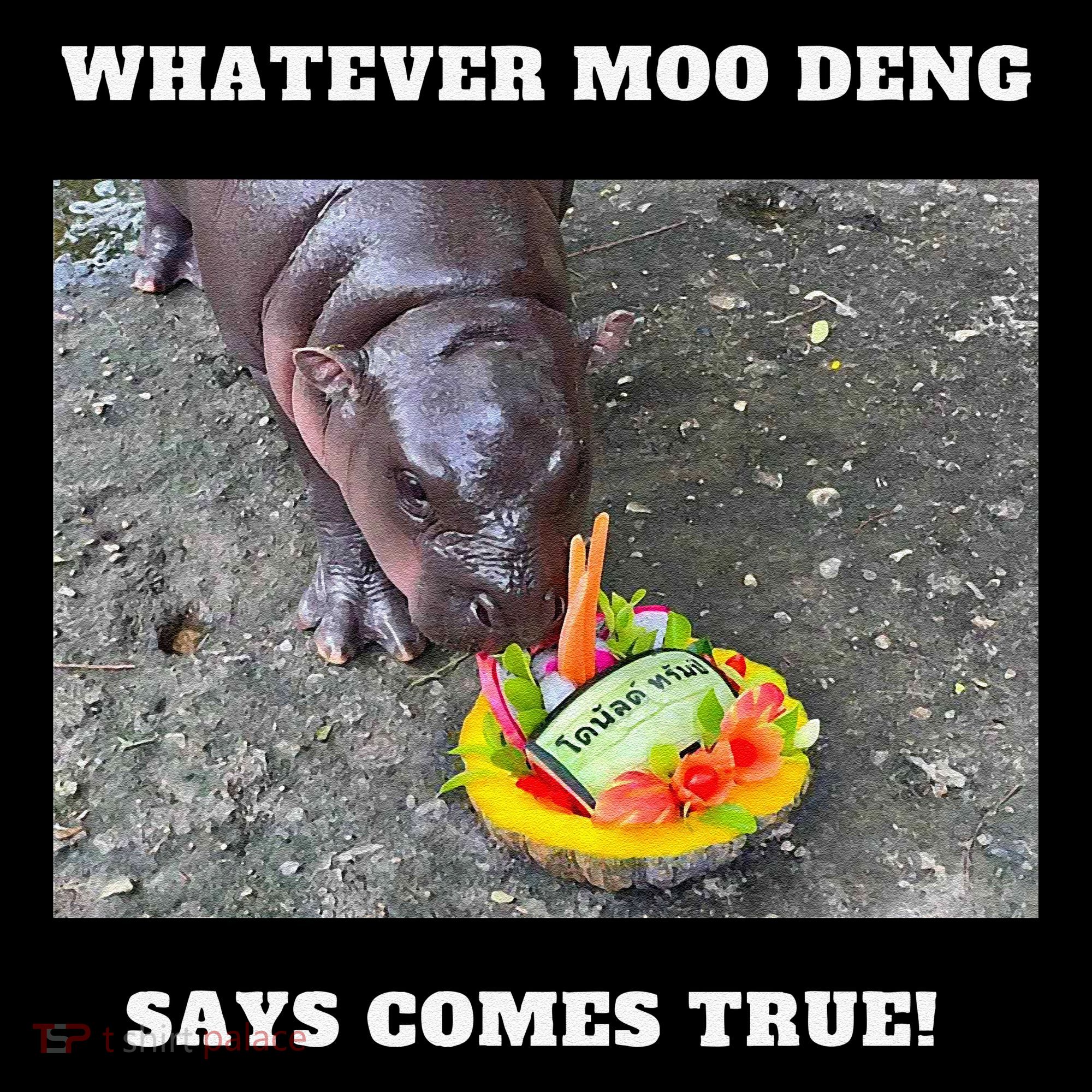 Won Thank God Trump Hippo Moo Deng Prediction Greatest Coffee Mug