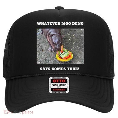 Won Thank God Trump Hippo Moo Deng Prediction Greatest Hat