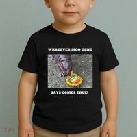 Won Thank God Trump Hippo Moo Deng Prediction Greatest Toddler T-Shirt thumb 2