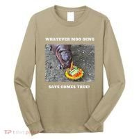 Won Thank God Trump Hippo Moo Deng Prediction Greatest Long Sleeve Shirt thumb 0