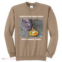 Won Thank God Trump Hippo Moo Deng Prediction Greatest Sweatshirt thumb 0