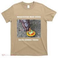 Won Thank God Trump Hippo Moo Deng Prediction Greatest T-Shirt thumb 0