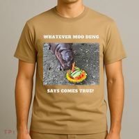 Won Thank God Trump Hippo Moo Deng Prediction Greatest T-Shirt thumb 3