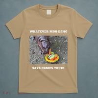 Won Thank God Trump Hippo Moo Deng Prediction Greatest T-Shirt thumb 5