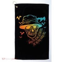 When The Going Gets Weird The Weird Turn Pro Golf Towel thumb 0