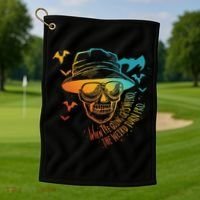 When The Going Gets Weird The Weird Turn Pro Golf Towel thumb 1