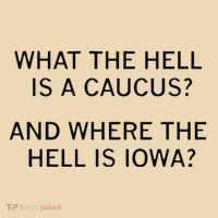 What The Hell Is A Caucus And Where The Hell Is Iowa Tote Bag thumb 4