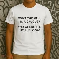 What The Hell Is A Caucus And Where The Hell Is Iowa T-Shirt thumb 3