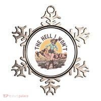 Western The Hell I Wont Cowgirl Country Music Ornament thumb 0