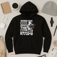 When The Hood Drops Funny Welder Gift Pipeliner Welding Hoodie thumb 3