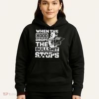 When The Hood Drops Funny Welder Gift Pipeliner Welding Hoodie thumb 5