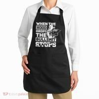 When The Hood Drops Funny Welder Gift Pipeliner Welding Apron thumb 2