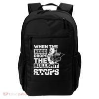 When The Hood Drops Funny Welder Gift Pipeliner Welding Backpack thumb 0